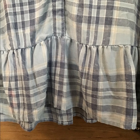 Plaid Ruffle Top - Picture 7 of 8